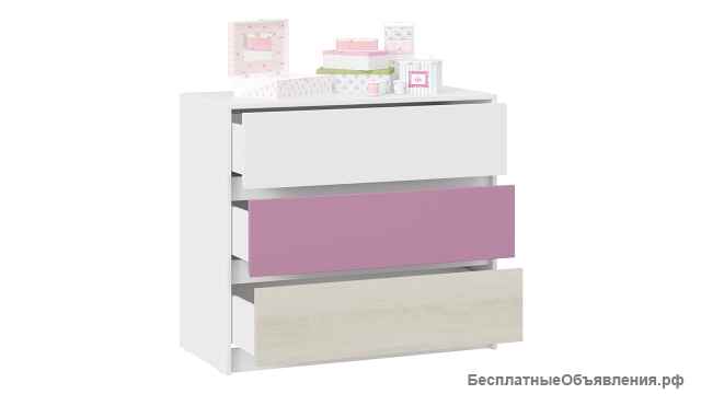 Комод «Сканди» - СМ-386.04.01-26 лиловый