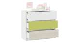 Комод «Сканди» - СМ-386.04.01-26 зелёный