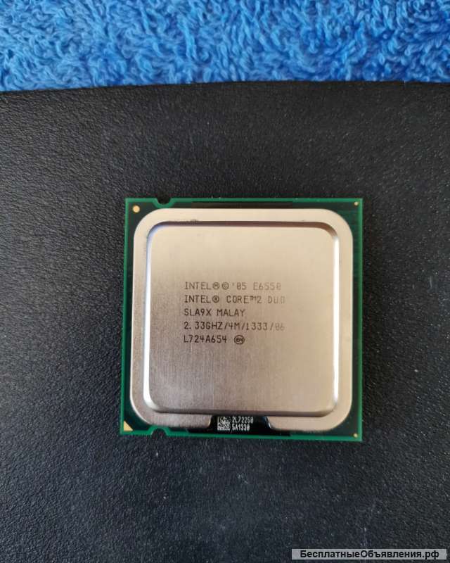 Intel Core 2 Duo E6550 Conroe LGA775, 2 x 2333 МГц, Процессор OEM оригинальный