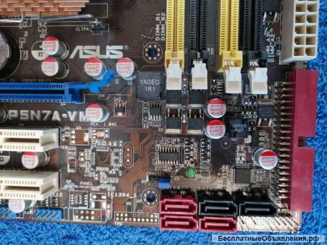 ASUS P5N7A-VM c HDMI и с GeForce 9300 на борту Материнская плата оригинальная