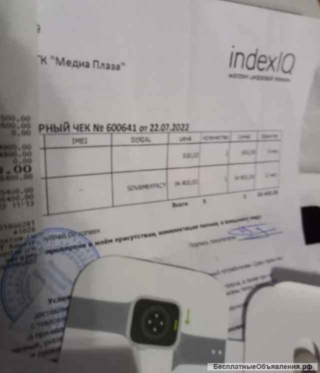 Часы apple watch 7 45 mm новые