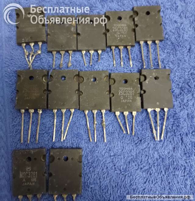2SC3281 (C3281) TOSHIBA JAPAN TO3PL NPN транзистор оригинальный ДЕМОНТАЖ