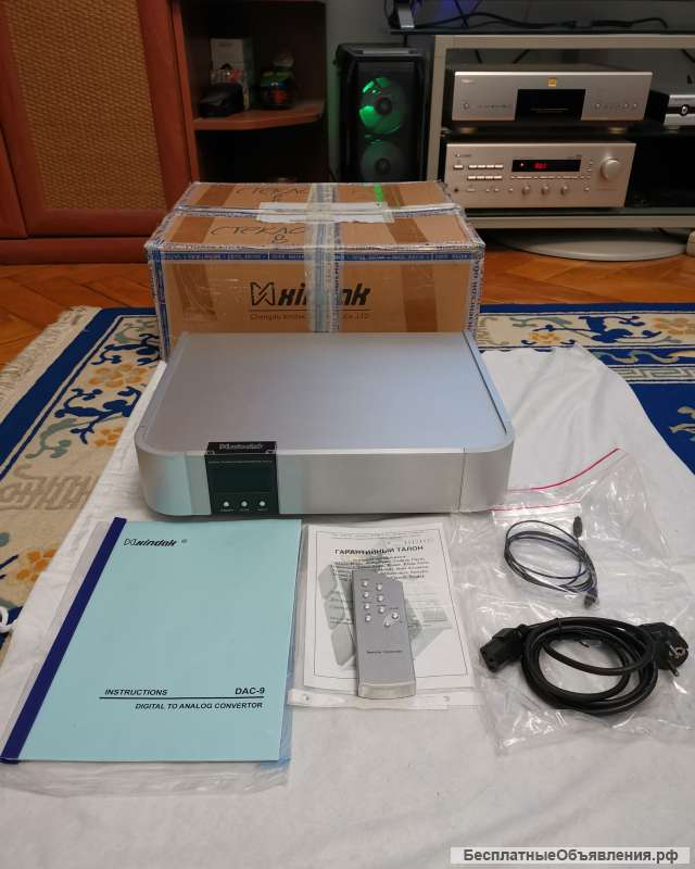 Xindak DAC-9 (AD1852 + ора2604 + Telefunken E88CC)