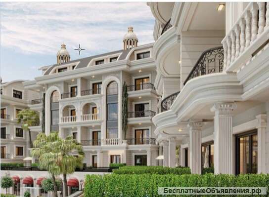 Квартиры премиум-класса в Тюрклере, Алания, Турция