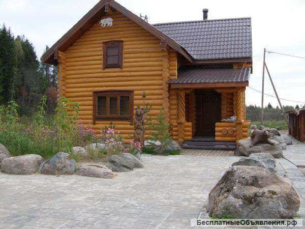 База отдыха в 90км от Родины Деда Мороза
