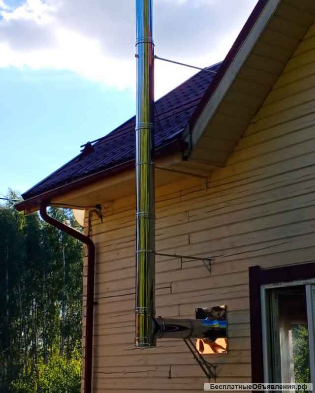 Монтаж печей, каминов, банных печей