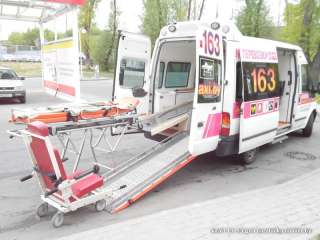 Специализированный транспорт для транспортировки больных