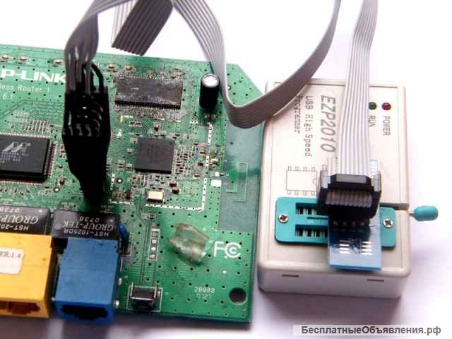 Зажим (прищепка) для программатора