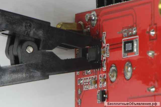 Зажим (прищепка) для программатора