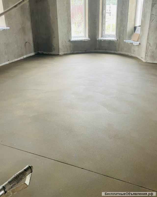 Стяжка пола в Пушкино