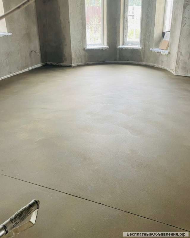 Стяжка пола в Истре