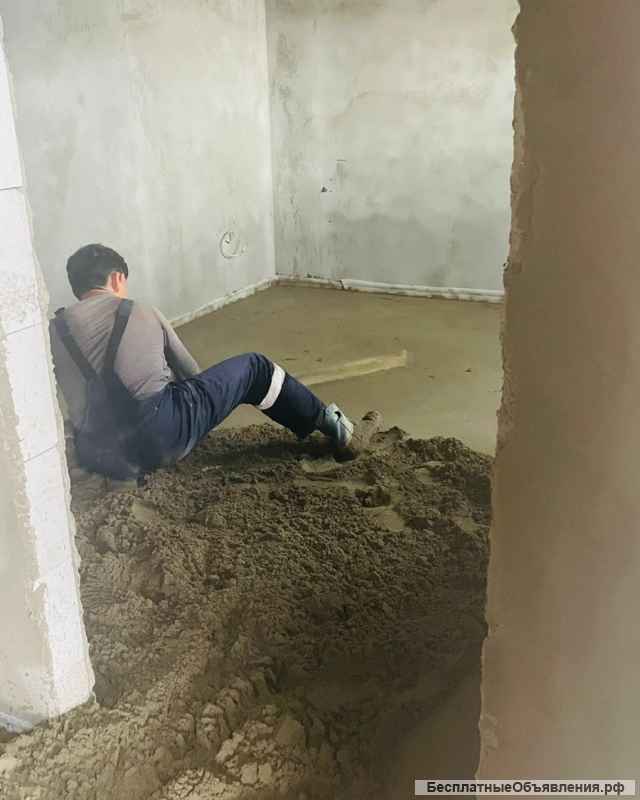 Стяжка пола в Истре