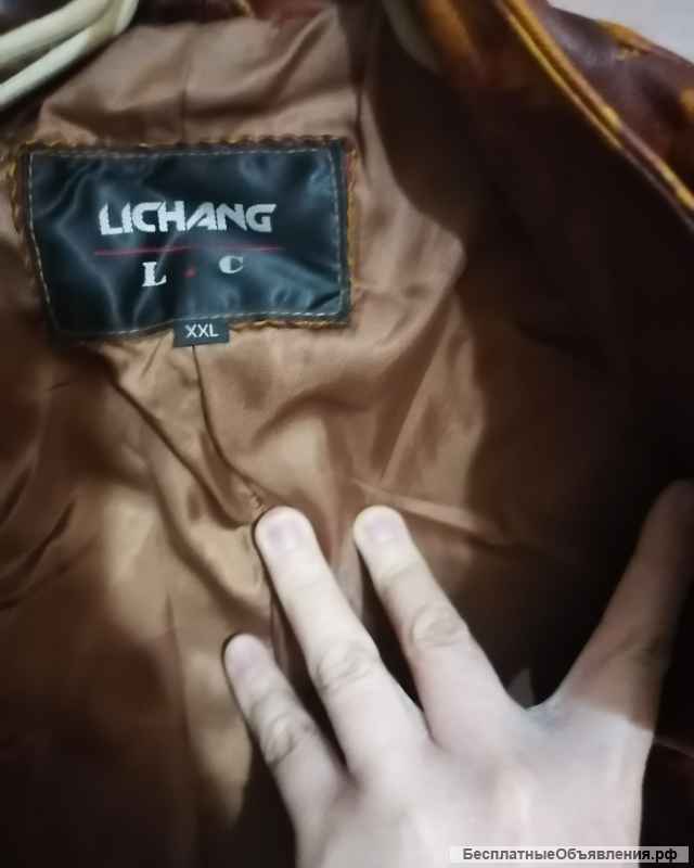 Куртка женская кожа LICHANG XXL