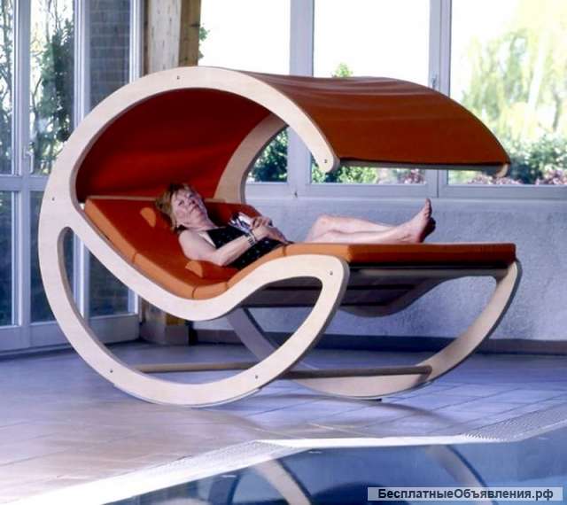Кресло шезлонг-качалка