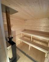 Каркасная мобильная баня 4 на 2,1