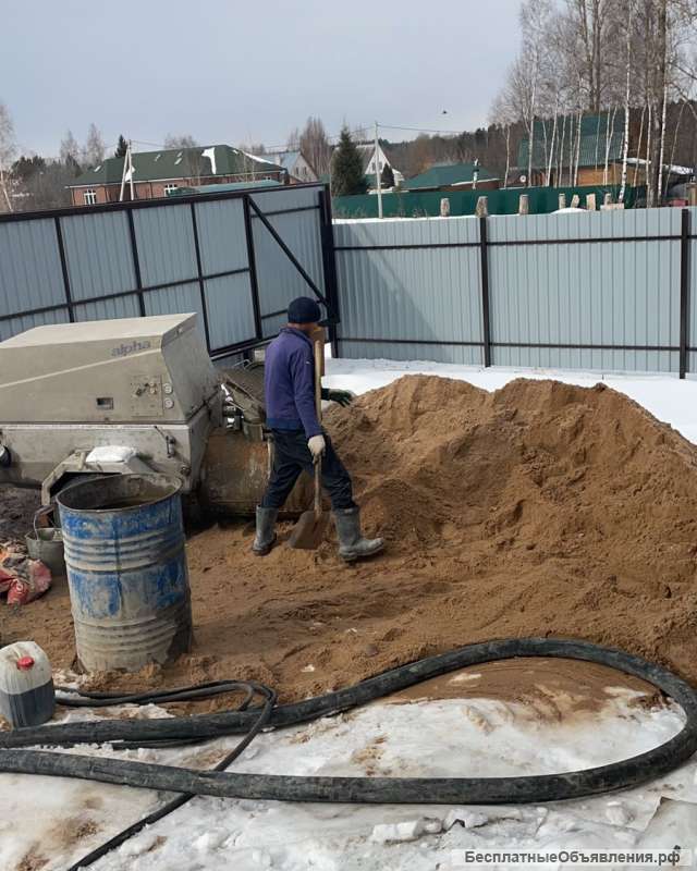 Стяжка пола в Зеленограде