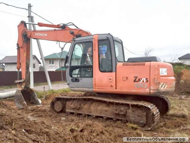 Экскаватор Hitachi 120, ГАБАРИТ, идеал. состояние