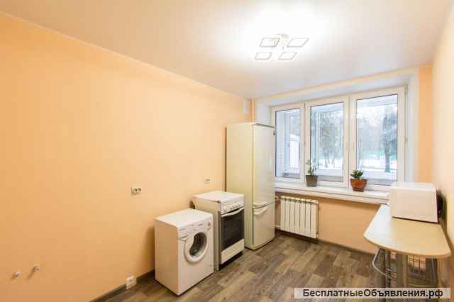 Квартира 34 кв м после ремонта, 3-й мкр корп 334, центр Зеленограда