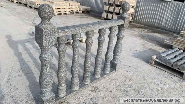 Балясины из Гранита Куксарой серый
