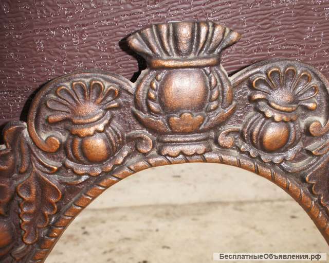 Зеркало СССР литая бронза