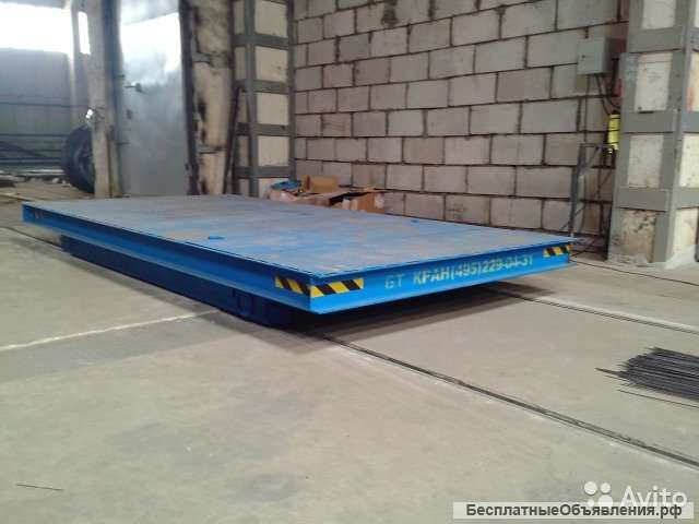 Тележка рельсовая электрическая г/п 5тн