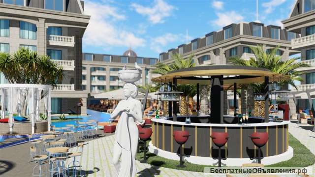 Новые роскошные апартаменты - пентхаус в Payallar, Турция