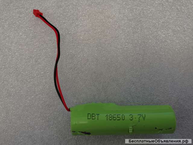 DBT 18650 3.7V Аккумуляторная батарея для радио-часов TELEFUNKEN TF-1710B оригинальная НОВАЯ