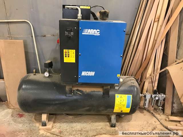 Компрессор винтовой abac Mikron 2.210 200