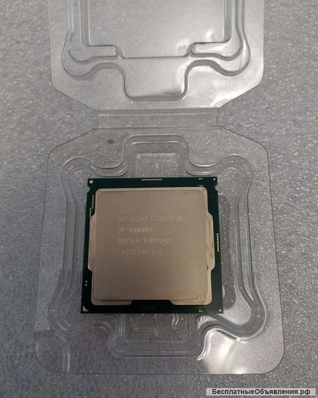 I9-9900KF LGA1151 v2 Процессор Intel Core, 8 x 3600 МГц, OEM SRFAA оригинальный идеальное состояние