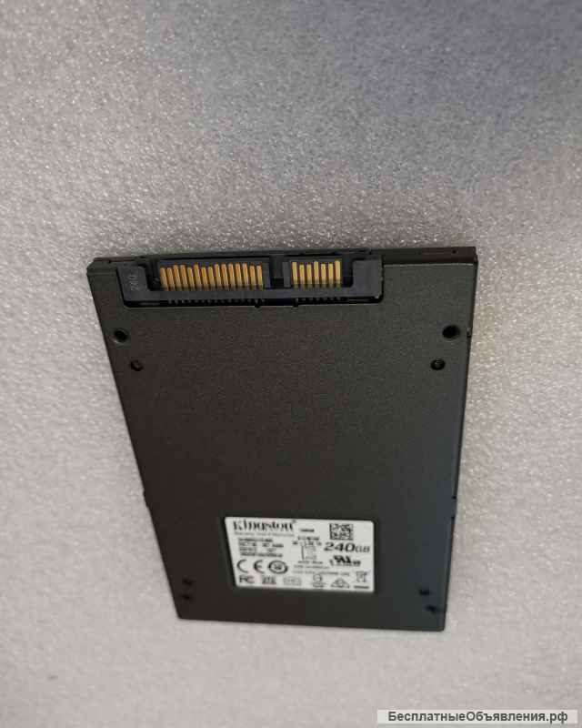 A400 SA400S37/240G SSD накопитель Kingston 240ГБ, 2.5", SATA III оригинальный