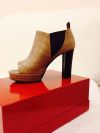 Новые Полуботиночки женские Pollini, с открытым носком (Италия)