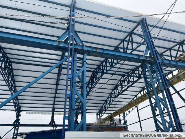 Быстровозводимые склады и ангары из сендвич-панелей