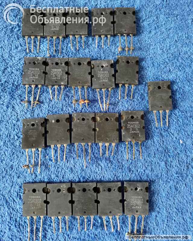 2SA1302 (A1302) TOSHIBA JAPAN TO3PL PNP транзистор оригинальный ДЕМОНТАЖ