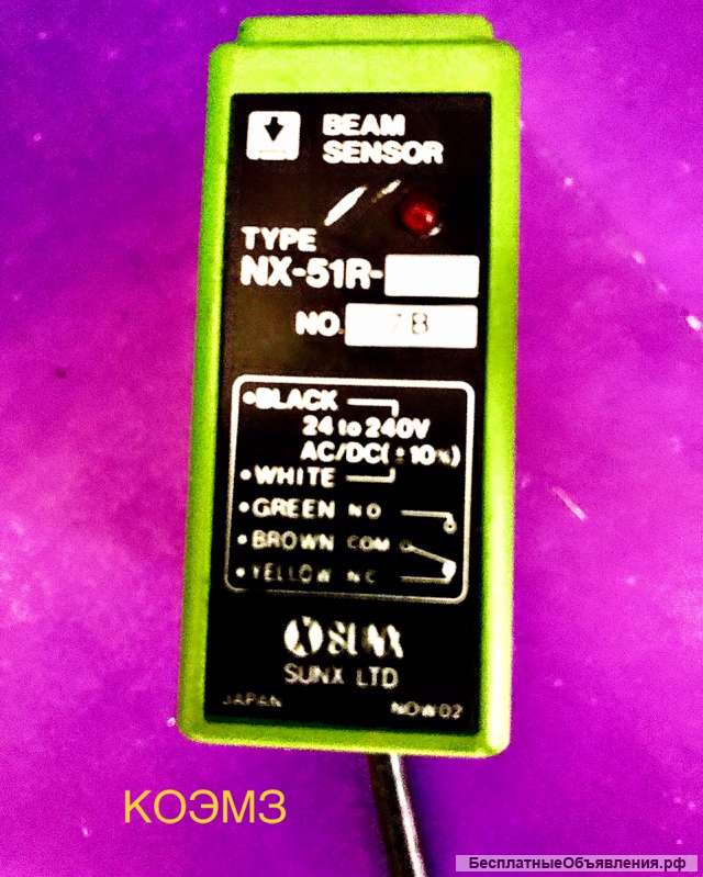 Электронный датчик SUNX NX-51T, NX-51R, NX-22M