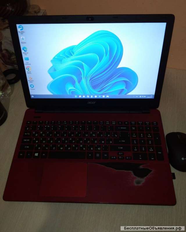 Ноутбук acer pentium N3540 8 гб озу SSD 240 nvidia