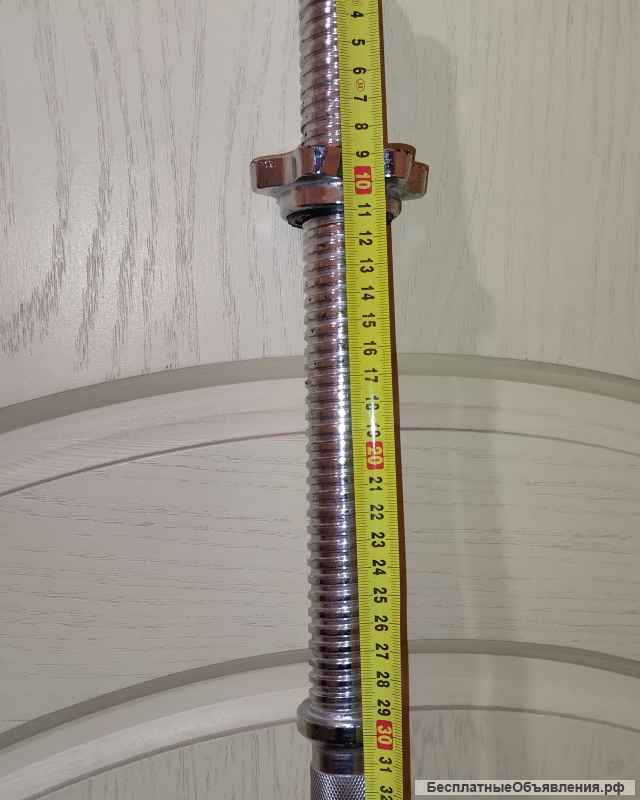 Штанга в сборе 57,5 кг (гриф новый(7,5 кг.)