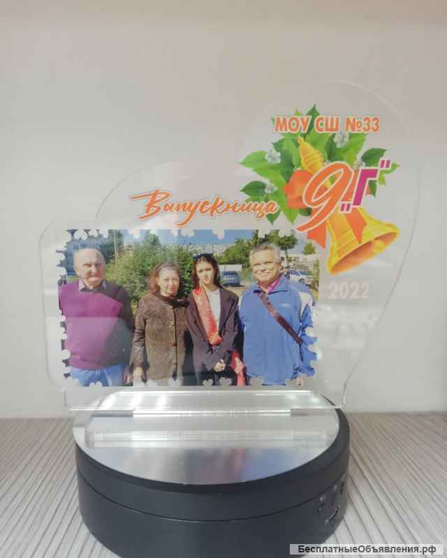 Медали и призы из акрила