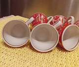 Кофейные чашки Суздаль. Песочное 70г. Цена за всё