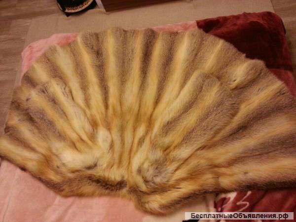 Шуба из лисы