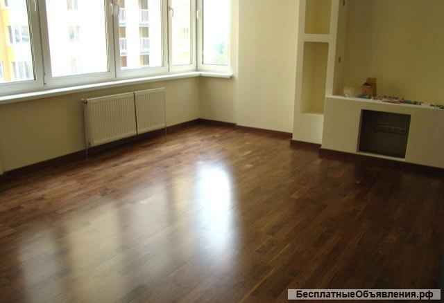 Укладка ламината, паркетной доски по вертикали по горизонтали