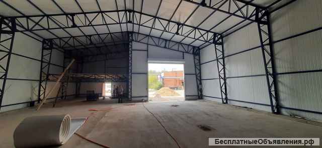 Быстровозводимые склады, здания из сэндвич панелей