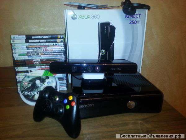 Xbox 360 Slim 250GB Специальное издание 40 игр