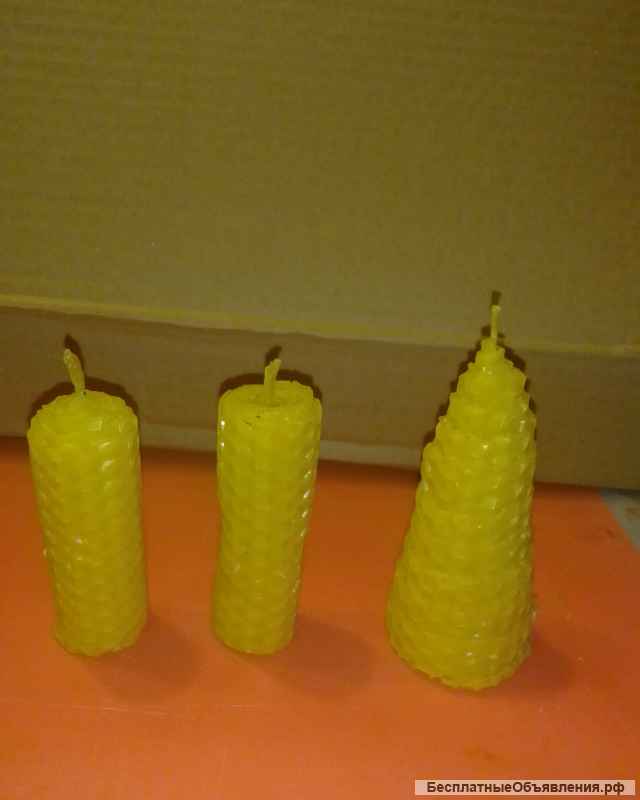 Свечи из вощины