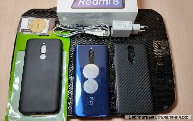 Xiaomi Redmi 8 4/64 гб сапфировый синий RU
