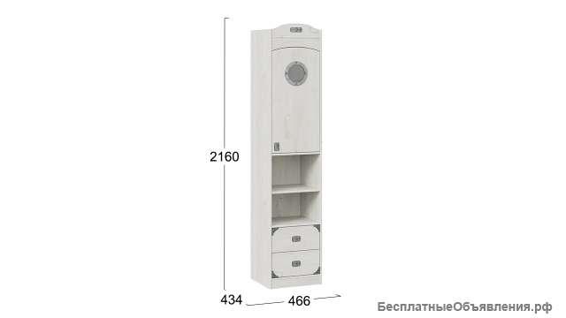 Шкаф комбинированный с иллюминатором «Калипсо» - СМ-389.07.020