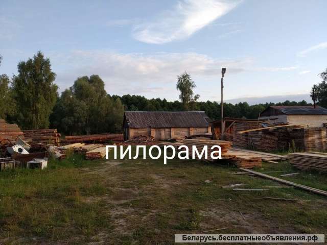 Действующий деревообрабатывающий комплекс