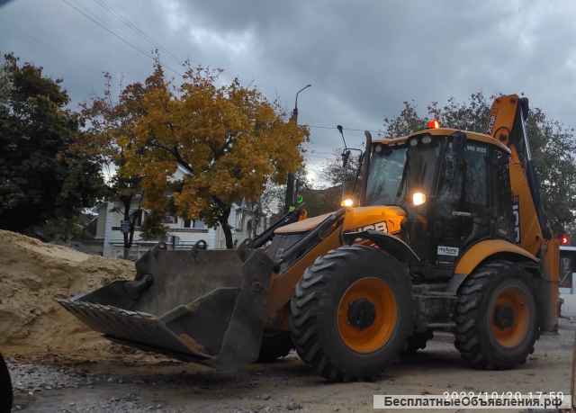 Аренда экскаватора погрузчика JCB-5CX