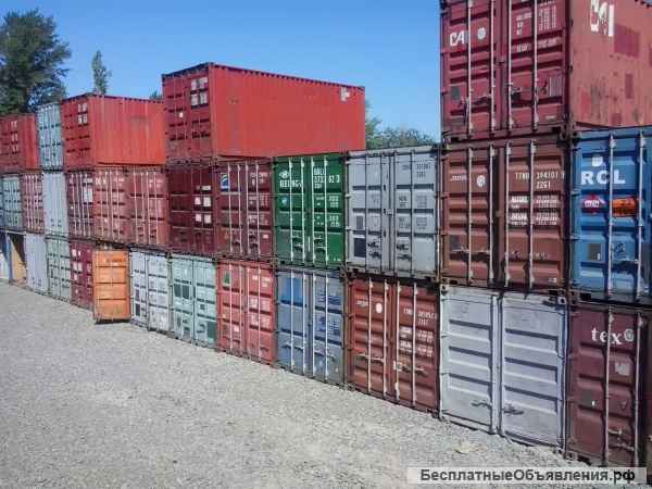 Морские контейнеры б/у 20, 40 фут (продажа и аренда)