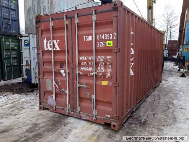 Морские контейнеры б/у 20, 40 фут (продажа и аренда)