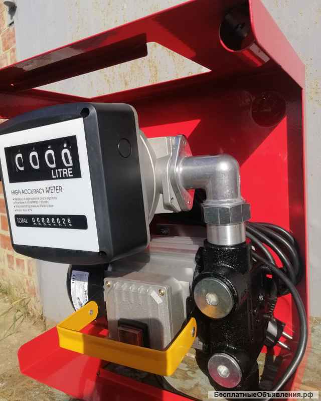 Мини заправка АЗС 1000 л для дизтоплива